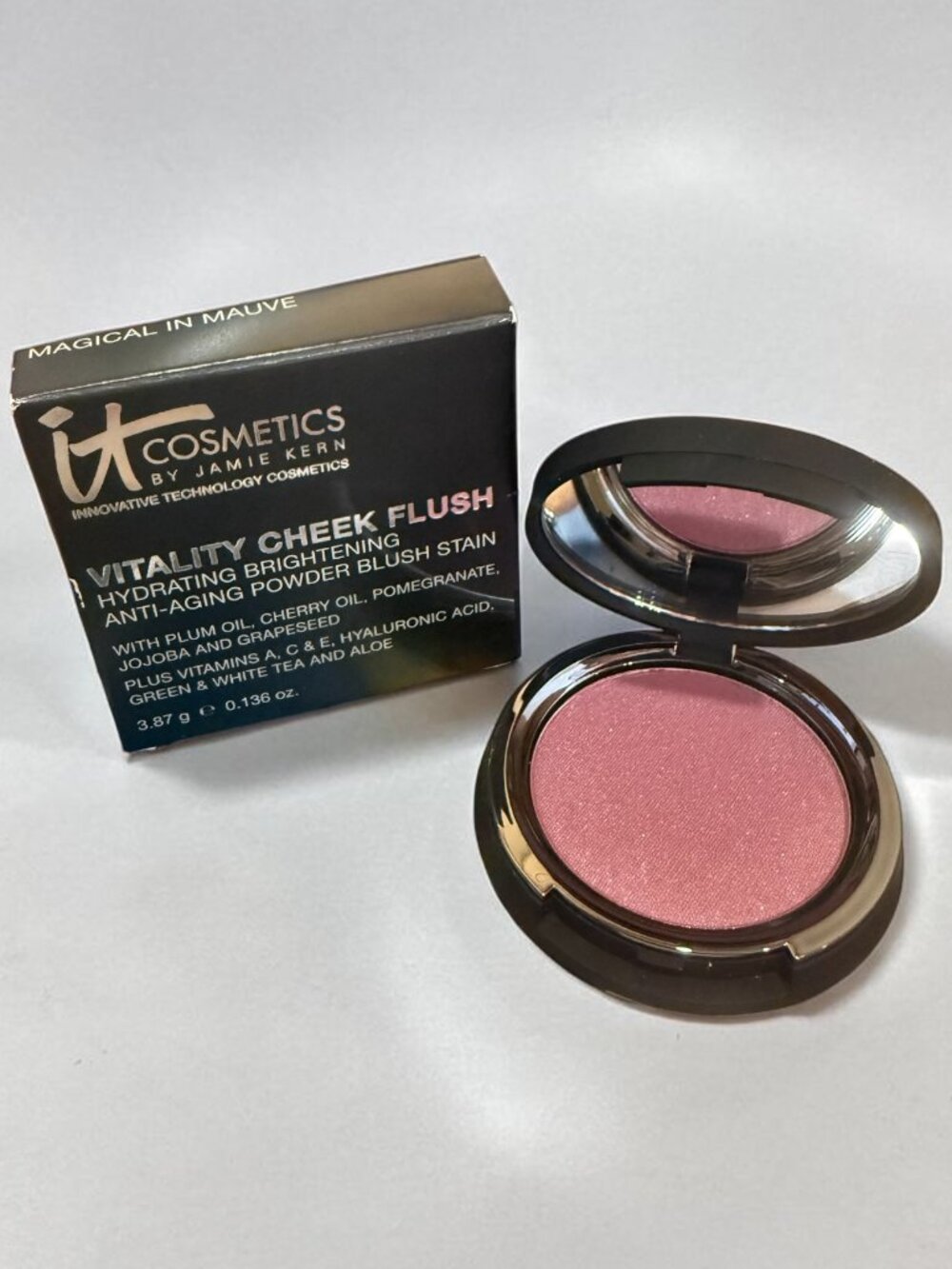 iT Cosmetics Vitality Cheek Flush " Magical in Mauve" - NEW